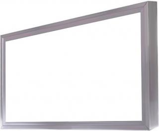 Strieborný LED panel s rámčekom 300 x 600mm 30W teplá biela (OT932S300X600-C-35-RAM)