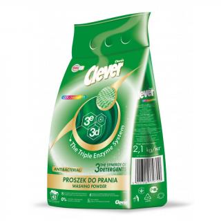 Clever prací prášok antibakteriálny Color & White 2,1kg ( C93/1 )