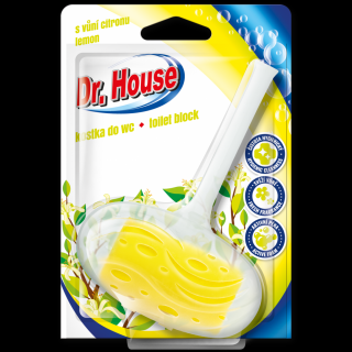 Dr. House kocka do wc s citrónovou vôňou 40g ( 106210 )