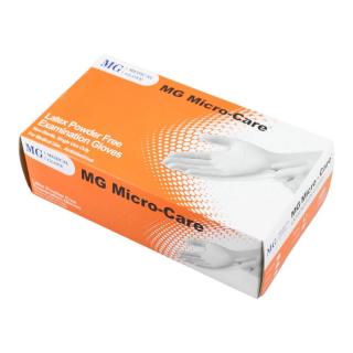 H MG Micro-Care rukavice jednorazové latexové L nepúdrové, 100 ks ( 4445 )