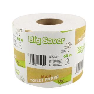 Toaletný papier Big Saver Maxi 2-vr, RC, 68 m, 1ks ( 9933 )