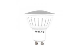 LED bodová žiarovka GU10 5W studená biela 110° mliečna