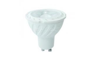 LED bodová žiarovka GU10 6,5 W studená biela 110°5 rokov záruka