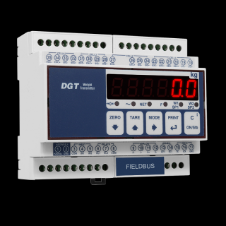 DINI ARGEO - DGT4, 4 kanalový transmiter - indikátor  (4 kanalový transmitter DINI ARGEO pro průmyslové aplikace pro komunikaci s PLC/PC )