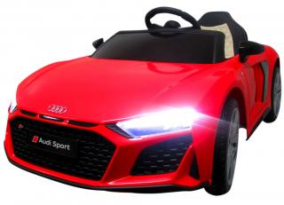 Audi R8 SPORT elektrické autíčko 107cm EVA kolesá červené Audi R8 Lift