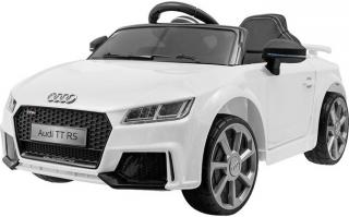 AUDI TT RS s licenciou elektrické autíčko 2x35W EVA kolesá, biela