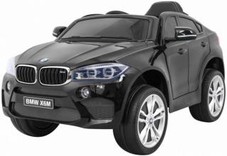 BMW X6M elektrické autíčko + EVA kolesá BMW X6M čierna