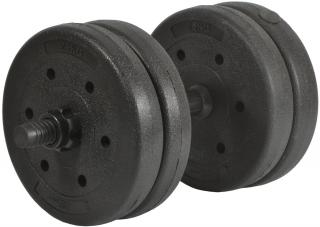 EBfit jednoručná činka 10kg činky 580772