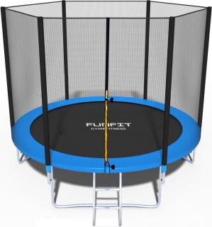 Funfit detská záhradná trampolína 252 cm + rebrík + sieť No841