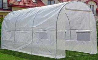 Garden FOLIOVNÍK záhradný skleník 2x3m 6m2 GALV. KVAL UV4 biely 1465