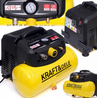 Kraft&Dele bezolejový kompresor 6l 1100W 8 barov KD1415