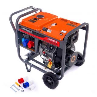 Kraft&Dele Dieselová Naftová elektrocentrála generátor preudu AVR 8kW 230/380V KD126