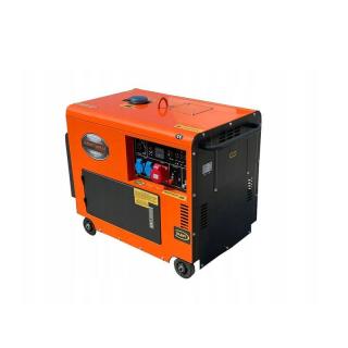 Kraft&Dele Naftová elektrocentrála Generátor prúdu elektrocentrála AVR DIESEL 7000W 12/230V/380V KD121