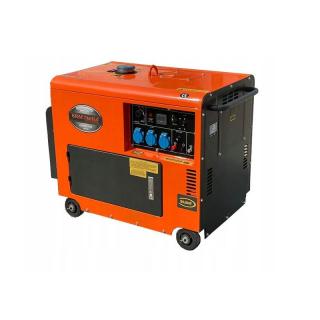 Kraft&Dele Naftová elektrocentrála Generátor prúdu elektrocentrála AVR DIESEL 7000W 12/230V KD123