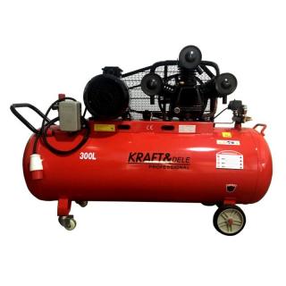Kraft&Dele Olejový kompresor 300L 3V 400V 9,6kW 8bar 1460l/min KD1411