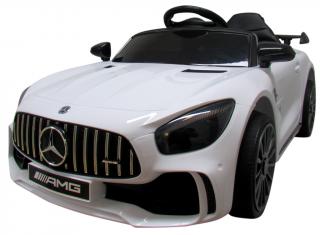 Mercedes GTR-S Elektrické autíčko EVA kolesa biela