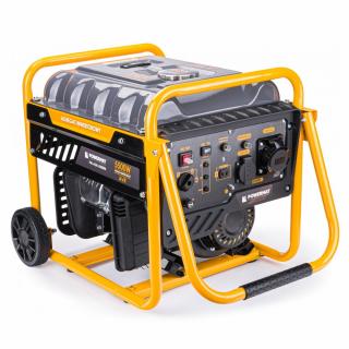 Powermat Invertorový Generátor prúdu Elektrocentrála AVR 230V 5500W + KOLIESKA PM-AGR-5500IM
