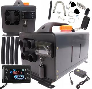 PowerMat Parkovacie nezávislé kúrenie Webasto naftový ohrievač 24V / 230V 8kW PM-AG-8M3