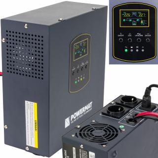 PowerMat Záložný zdroj UPS 1000VA 800W 12V PM-UPS-1000MW