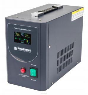PowerMat Záložný zdroj UPS 1500VA 1200W 12V PM-UPS-1500MP
