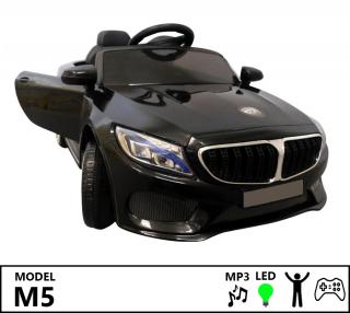 Ragil Elektrické autíčko 2x25W MP3, čierne M5