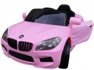 Ragil Elektrické autíčko 2x30W + odpružení, růžová B14