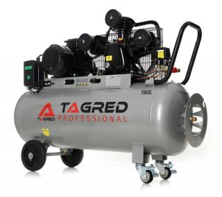 Tagred Olejový kompresor V3 150l 10bar 549l/min 400V + separátor TA307B