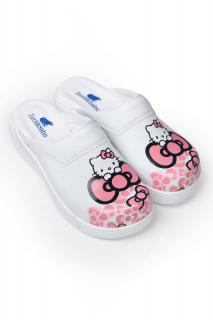 Terlik štýlová a pohodlná COMFY X obuv - šlapky hello kitty (Terlik štýlová a pohodlná COMFY X obuv - šlapky hello kitty)