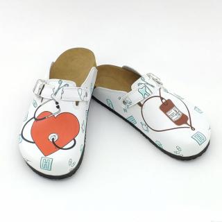 Terlik štýlová a pohodlná korková/EVA obuv - šlapky zdravie (Terlik Sabo korková/EVA obuv zdravie)