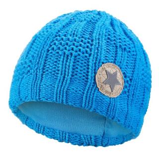 Čiapka pletená mriežka Outlast® - modrá Veľkosť: 1 | 36-38 cm