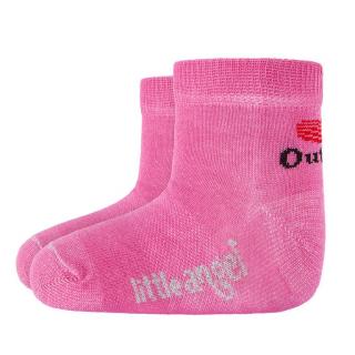 Ponožky detské nízke Outlast® - ružová Veľkosť: 20-24 | 14-16 cm