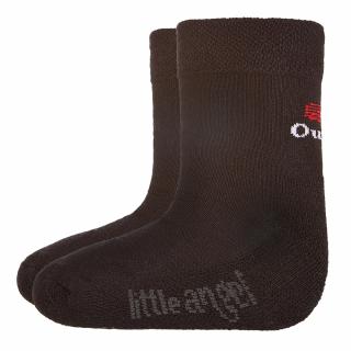 Ponožky froté Outlast® - čierna Veľkosť: 20-24 | 14-16 cm