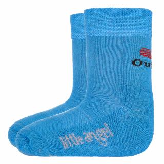 Ponožky froté Outlast® - modrá Veľkosť: 20-24 | 14-16 cm