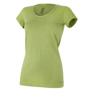 Tričko dámské KR tenké výstrih U Outlast® - zelená matcha Veľkosť: S