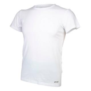 Tričko pánske KR tenké výstrih U Outlast® - biela Veľkosť: L