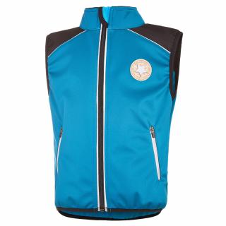 Vesta softshell STRETCH - petrolej Veľkosť oblečenia: 104