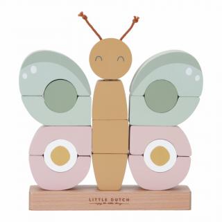 Motýľ drevený skladací - Little Dutch