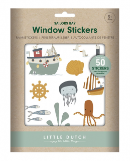 Samolepky na okno Námornícky záliv - Little Dutch