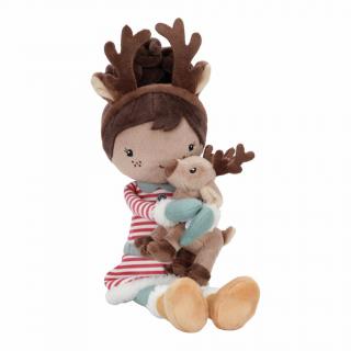 Vianočná bábika Evi 35 cm - Little Dutch