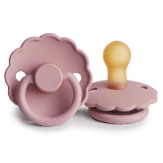 FRIGG Daisy kaučukový cumlík - veľkosť 2- Baby Pink