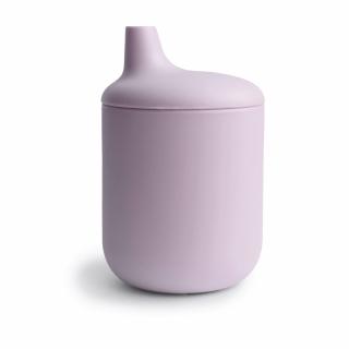 Mushie pohárik s náustkom - Rôzne farby Farba: Soft lilac