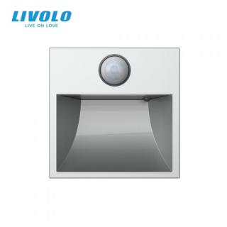 LIVOLO OSV-701PIR-15-ND schodiskové osvetlenie - strieborný modul (Modul schodiskového osvetlenia do štandardnej podomietkovej krabičky s integrovaným PIR pohybovým detektorom)