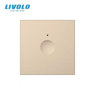 LIVOLO SR-701SR-13 Dotykový modul č.6 s RF – zlatý (Modulárny plastový dotykový modul - radenie R6)