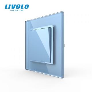 LIVOLO VL-C7K1S-19 mechanický vypínač č.6 - modrý (Mechanický vypínač osvetlenia R6)