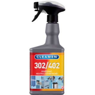 CLEAMEN 302/402 osviežovač a neutralizátor pachov, sanitárny 550 ml