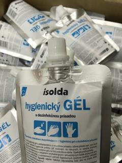 ISOLDA hygienický gél s dezinfekčnou prísadou 100ml