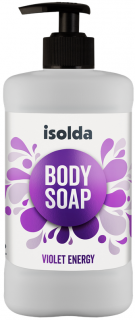 ISOLDA violet energy body soap 400 ml