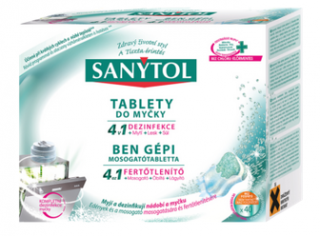 SANYTOL tablety do umývačky 4v1 40ks