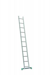 Hliníkový rebrík jednodielny PROFI Jednodielný: 1x18