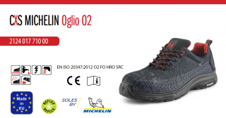 Pracovná obuv CXS MICHELIN OGLIO O2, poltopánka Veľkosť T: 38